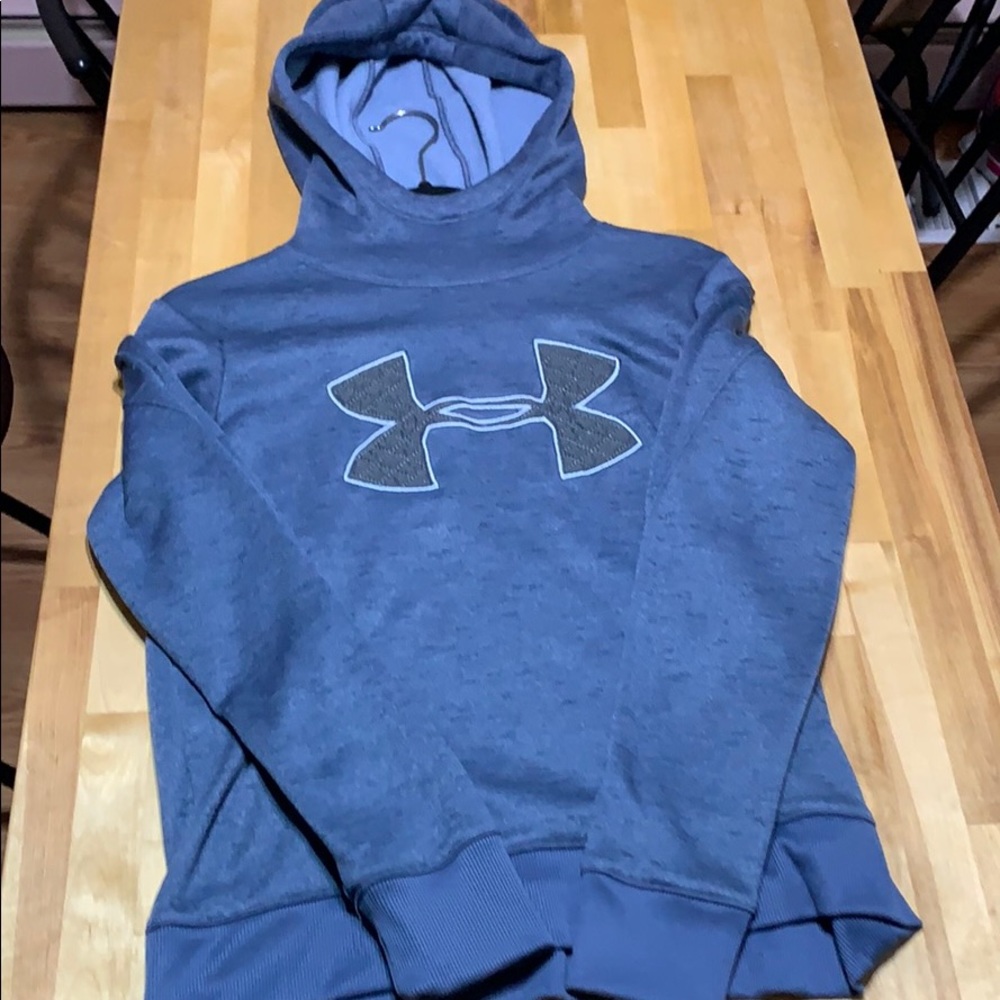 Blue Under armour hoodie
